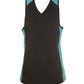 Australian Spirit-Aus Spirt Olympikool Ladies Singlet 1st ( 10 Colour )-Black / Teal / 8-Uniform Wholesalers - 7