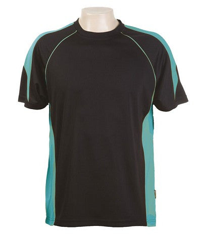 Australian Spirit-Aus Spirt Olympikool Tees 1st ( 10 Colour )-Black / Teal / S-Uniform Wholesalers - 7