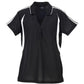 Biz Collection-Biz Collection Ladies Flash Polo 1st ( 11 Colour )-Black / White / 8-Uniform Wholesalers - 5