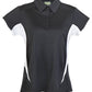 Ramo-Ramo Ladies Accelerator Polo	(new)-Black/White / 8-Uniform Wholesalers - 5