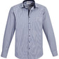 Biz Collection-Biz Collection Edge Mens long sleeve shirt-Blue / S-Uniform Wholesalers - 2