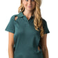 Be Seen-Be Seen Ladies Polo Shirt With Contrast Piping-Bottle / 8-Uniform Wholesalers - 3