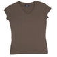 Ramo-Ramo Ladies V Neck-Brown / 8-Uniform Wholesalers - 4