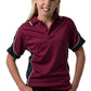 Be Seen-Be Seen Kids Polo Shirt With Striped Collar 2nd( 15 Color )-Burgundy-Navy-White / 6-Uniform Wholesalers - 4