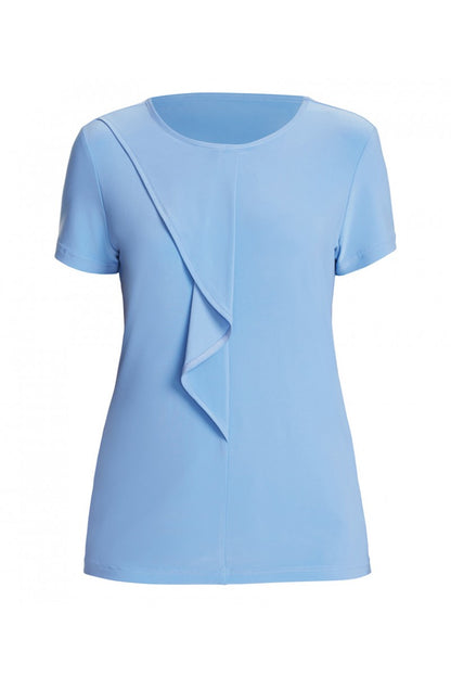 NNT Soft Jersey S/S Round Neck T-top Blouse (CATU64)