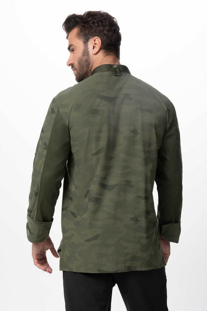 Chef Works Mojave Men's Chef Jacket- Green (CBN01)