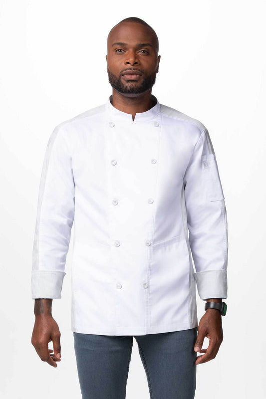 Chef Works Mojave Men's Chef Jacket- Green (CBN01)