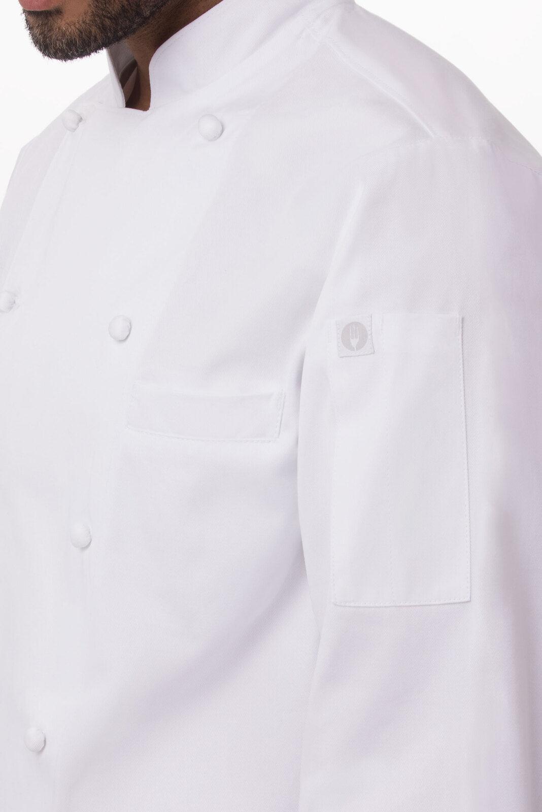 Chef Works Henri White Executive Chef Jacket-(CCHR)