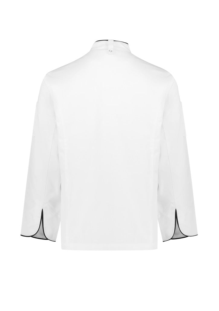 Biz Collection Mens Al Dente Long Sleeve Chef Jackett (CH230ML)