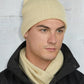 Winning Spirit Cable Knit Beanie With Fleece Head Band Caps (CH64)