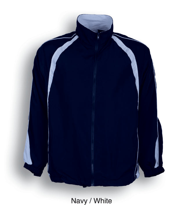 Bocini Unisex Track-Suit Jacket with Contrast Panels-(CJ0533)