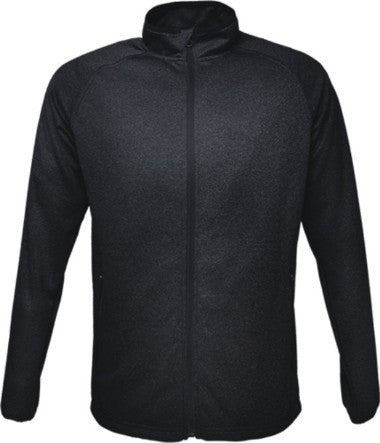 Bocini Mens Light Weight Fleece Zip Jacket-(CJ1453)