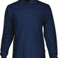 Bocini Mens Long Sleeve Basic Polo-(CP1401)