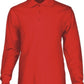 Bocini Mens Long Sleeve Basic Polo-(CP1401)