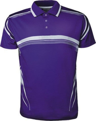 Bocini Mens Sublimated Gradated Polo-(CP1447)