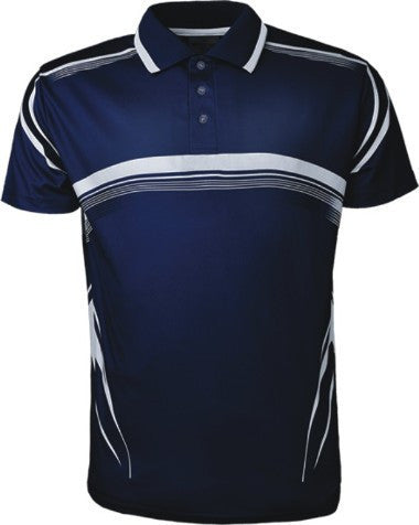 Bocini Mens Sublimated Gradated Polo-(CP1447)