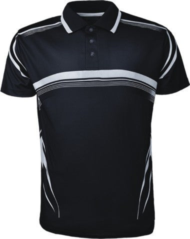 Bocini Mens Sublimated Gradated Polo-(CP1447)