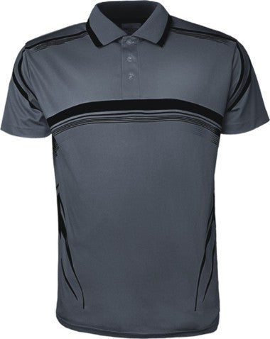 Bocini Mens Sublimated Gradated Polo-(CP1447)