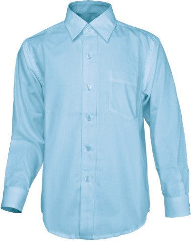 Bocini Boys L/S School Shirts-(CS1309)