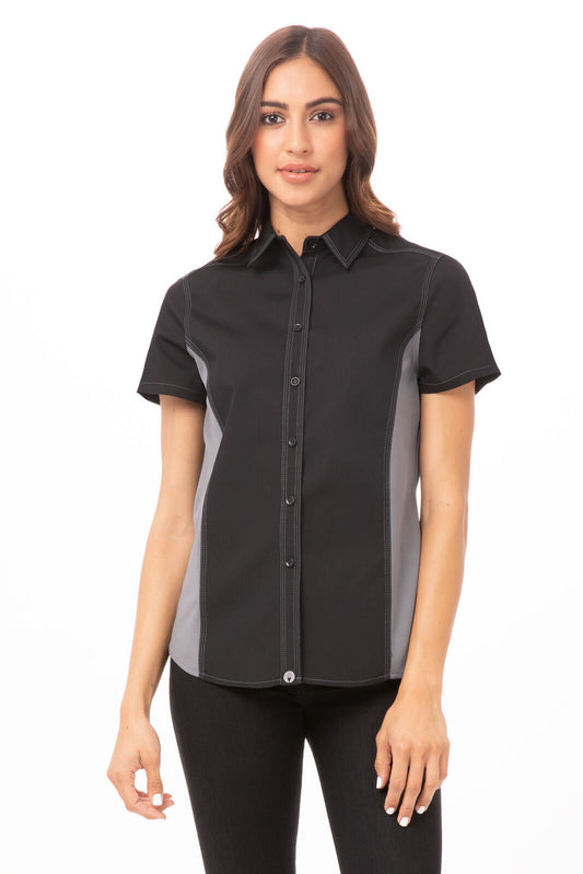Chef Works Universal Women's Contrast Shirt (CSWC)