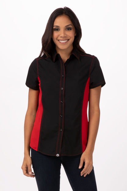 Chef Works Universal Women's Contrast Shirt (CSWC)
