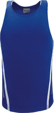Bocini Adults Reflective Contrast Sports Singlet-(CT1451)