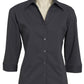 Biz Collection-Biz Collection Ladies Metro Shirt 3/4 Sleeve-Charcoal / 6-Corporate Apparel Online - 5