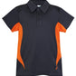 Ramo-Ramo Kids Accelerator Polo-Charcoal/Orange / 4-Uniform Wholesalers - 8