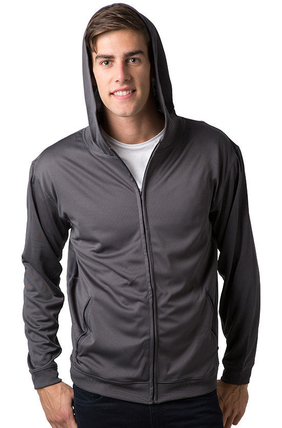 Be Seen-Be Seen Unisex Ultra Light Zip Hooded Hoodie--Uniform Wholesalers - 7