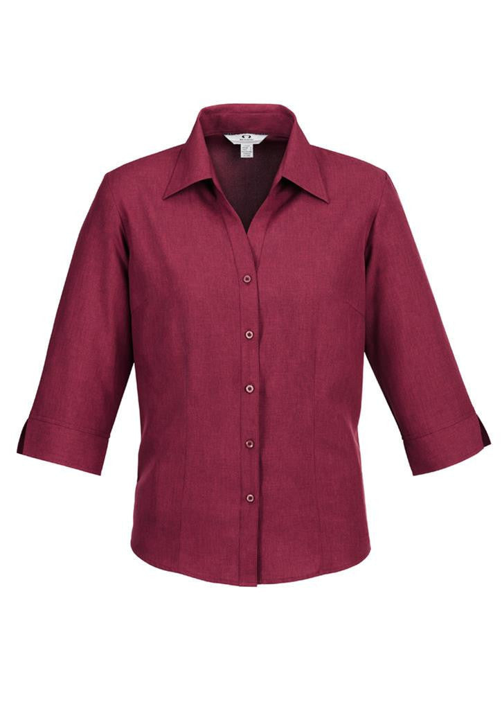 Biz Collection Womens Oasis 3/4 Sleeve Shirt (LB3600)