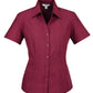 Biz Collection-Biz Collection Ladies Plain Oasis Shirt-S/S-Cherry / 6-Uniform Wholesalers - 5