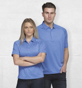 Gear For Life  Dri Gear Womens Melange Polo (WDGMLP)
