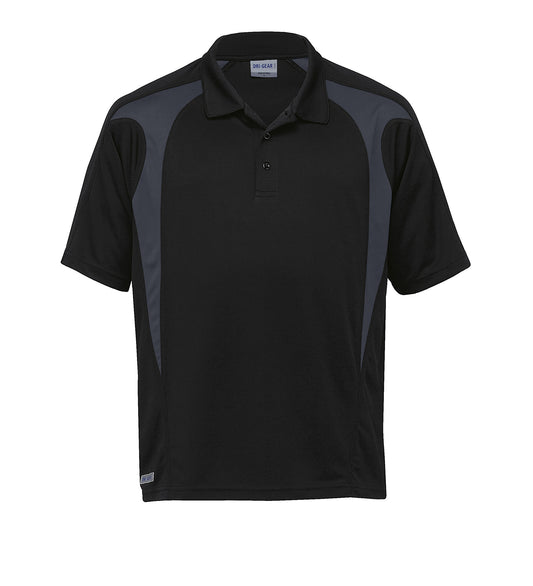 Gear For Life  Dri Gear Spliced Zenith Unisex Polo(1st 8 Colours) (DGSP)