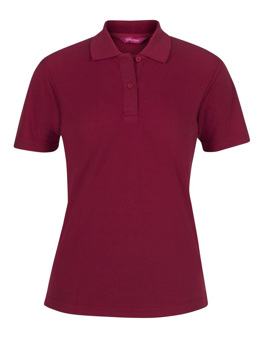 JB's Wear-JB's Ladies 210 Polo 2nd ( 6 Color )-DK RED / 8-Uniform Wholesalers - 10