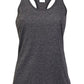 Ramo-Ramo Ladies Greatness Athletic T-back Singlet	(new)-Dark Heather / 6-Uniform Wholesalers - 2