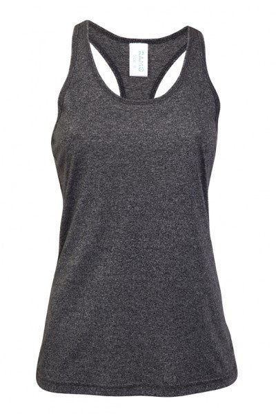 Ramo-Ramo Ladies Greatness Athletic T-back Singlet	(new)-Dark Heather / 6-Uniform Wholesalers - 2