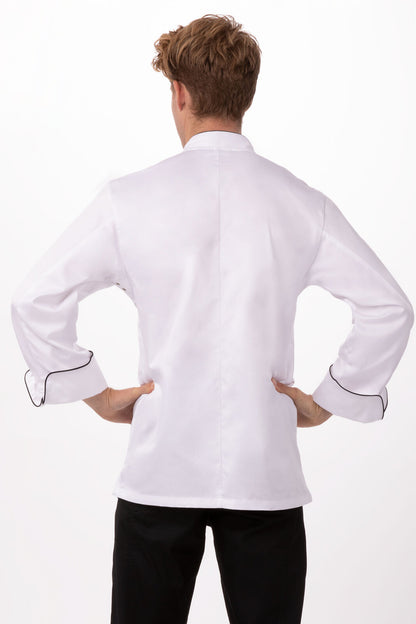 Chef Work Monte Carlo Premium Cotton Chef Jacket-(ECCB)