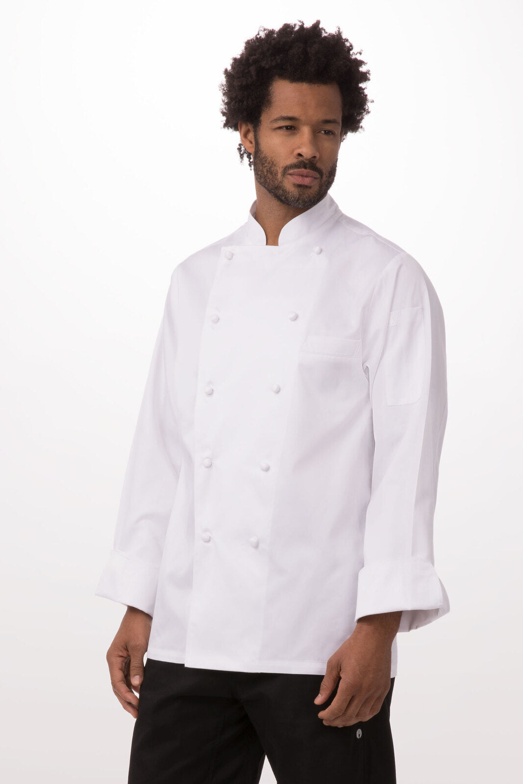 Chef Works Madrid Premium Cotton Chef Jacket-(ECHR)
