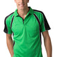 Be Seen-Be Seen Men's Polo Shirt With Contrast Sleeve 1st( 8 Color )-Emerald-Black-White / XS-Uniform Wholesalers - 7