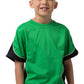 Be Seen-Be Seen Kids Short Sleeve T-shirt-Emerald-Black-White / 6-Uniform Wholesalers - 2