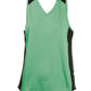 Australian Spirit-Aus Spirt Olympikool Ladies Singlet 1st ( 10 Colour )-Emerald/Black / 8-Uniform Wholesalers - 11
