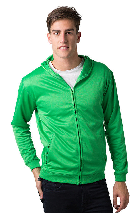 Be Seen-Be Seen Unisex Ultra Light Zip Hooded Hoodie-Emerald / XXS-Uniform Wholesalers - 9