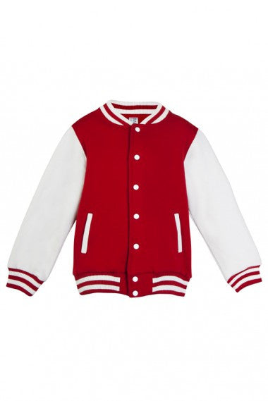 Ramo-Ramo Babies Varsity Jacket-00 / Red/White-Uniform Wholesalers - 2