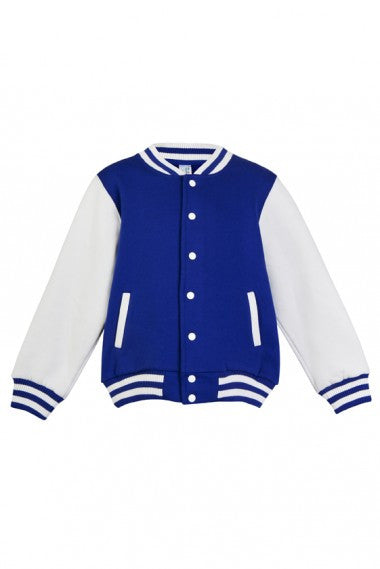 Ramo-Ramo Babies Varsity Jacket-00 / Royal/White-Uniform Wholesalers - 3