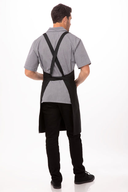 Chef Works Cross-back Bib Apron - (F35)