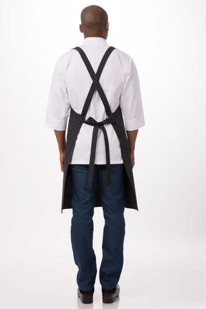 Chef Works Cross-back Bib Apron - (F35)