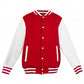 Ramo-Ramo Mens Varsity Jacket-XS/16 / Red/White-Uniform Wholesalers - 2