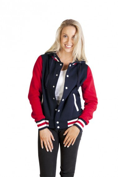 Ramo-Ramo Ladies Varsity Jacket & Hood--Uniform Wholesalers - 1