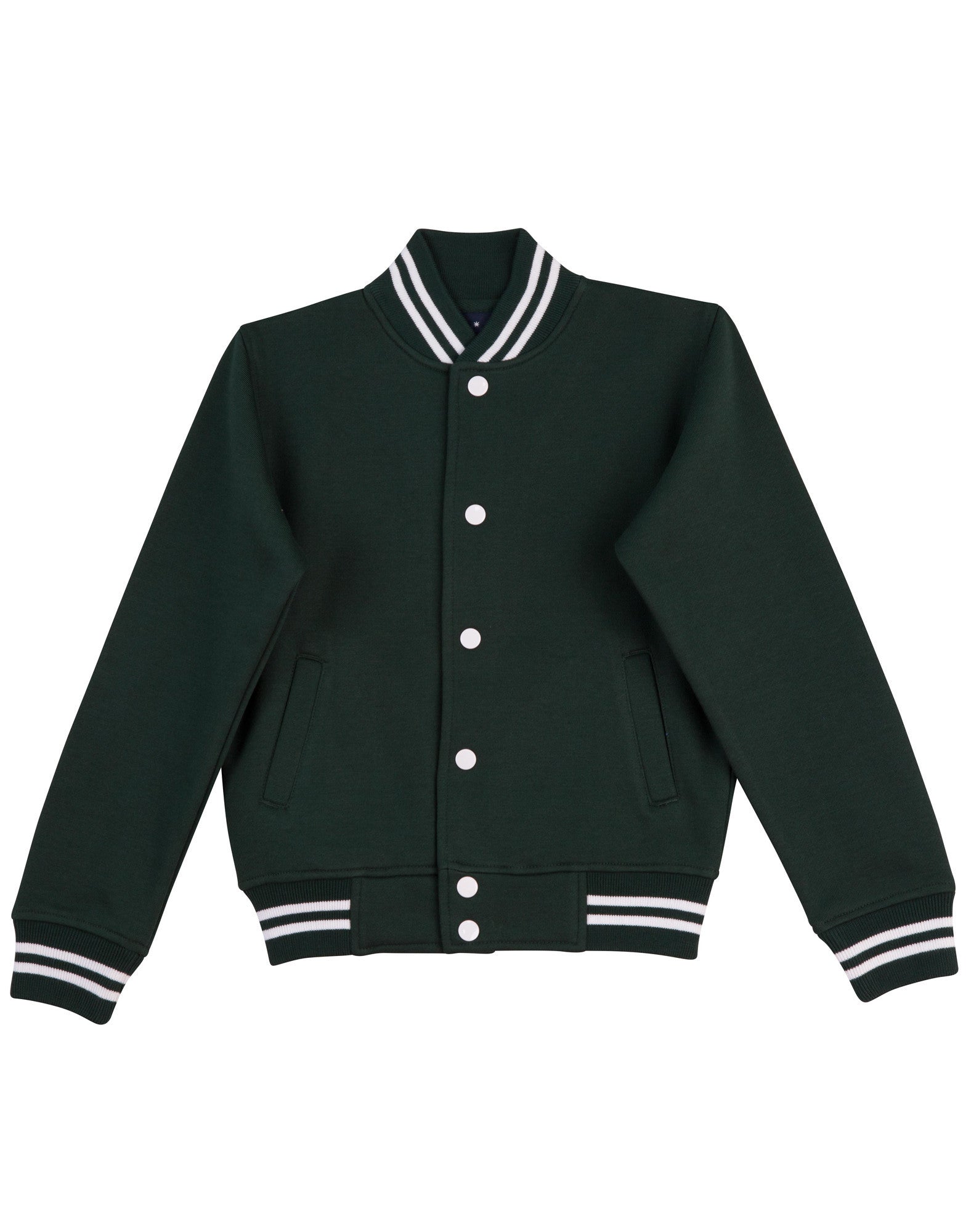 Fleece varsity jacket wholesale hotsell