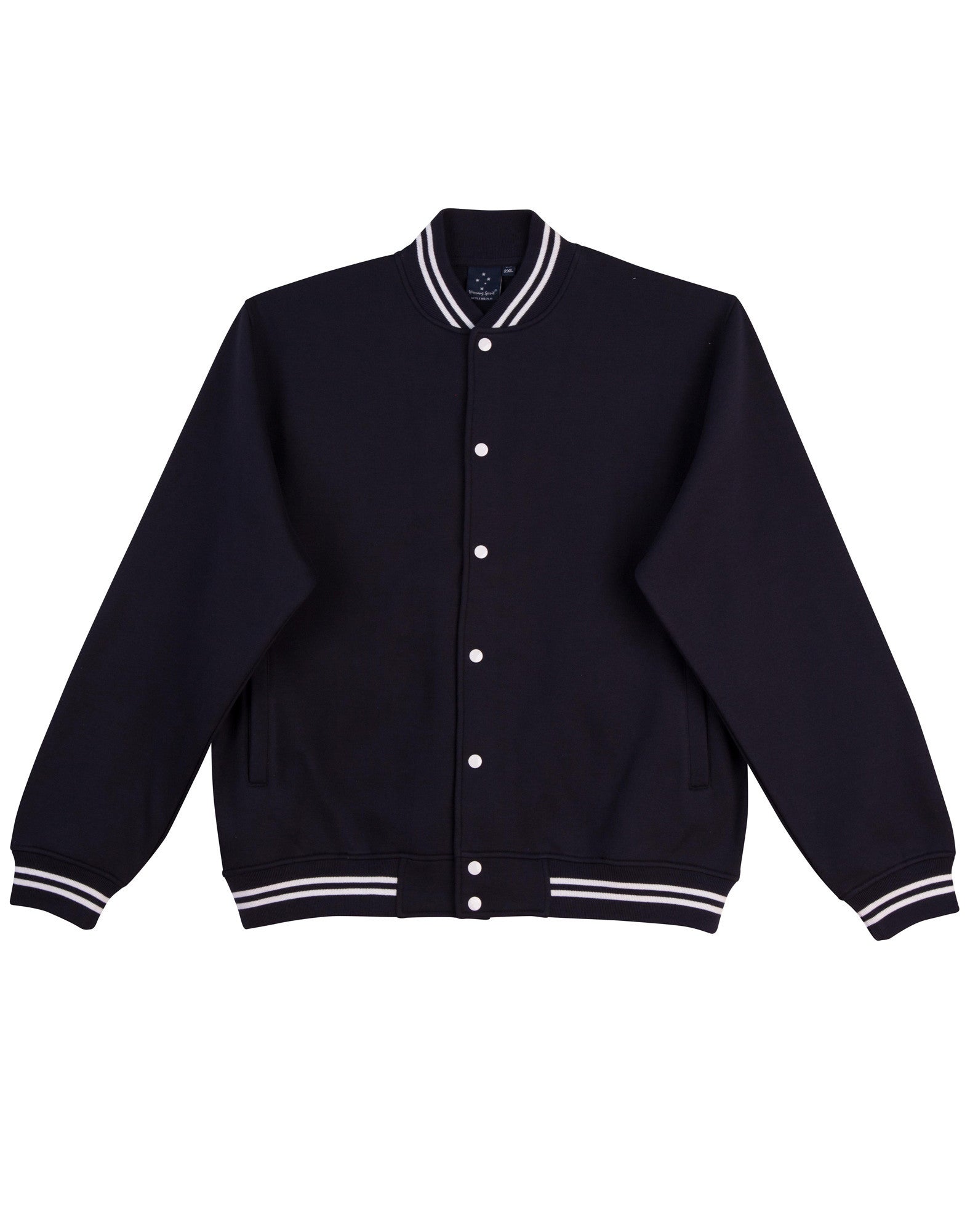 Fleece varsity jacket wholesale shop